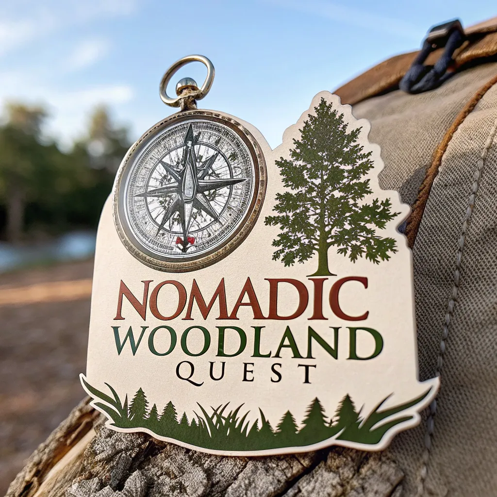 Nomadic Woodland Quest Logo