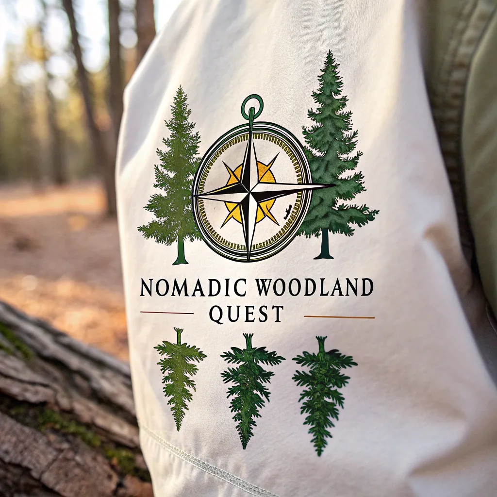 Nomadic Woodland Quest Logo